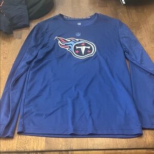 Blue Long Sleeve NFL Shirt